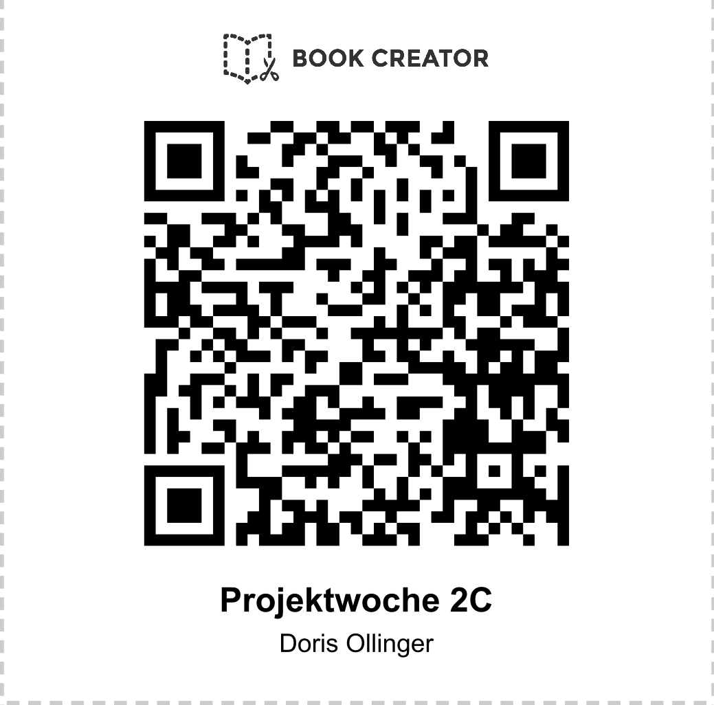 Book Creator CR Code zugeschnitten