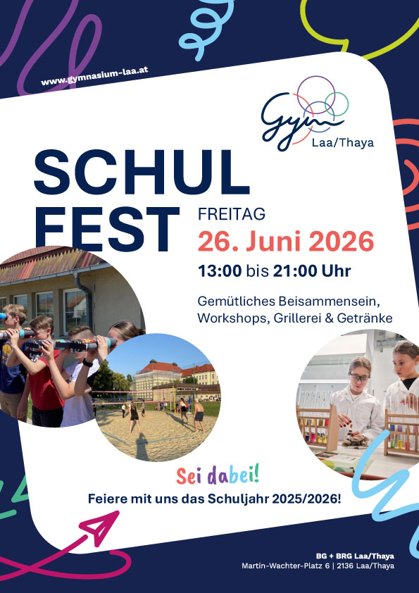 Einladung Schulfest2026 GymLaa
